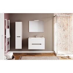 Dulap sub lavoar Savini Due Iris 600 (Glossy White) Thumb