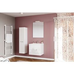 Dulap sub lavoar Savini Due Iris 600 (Glossy White) Thumb