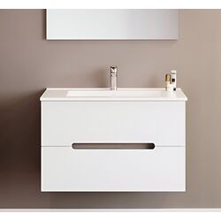 Dulap sub lavoar Savini Due Iris 600 (Glossy White)