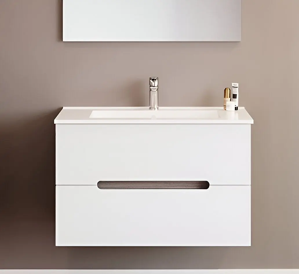 Dulap sub lavoar Savini Due Iris 600 (Glossy White)