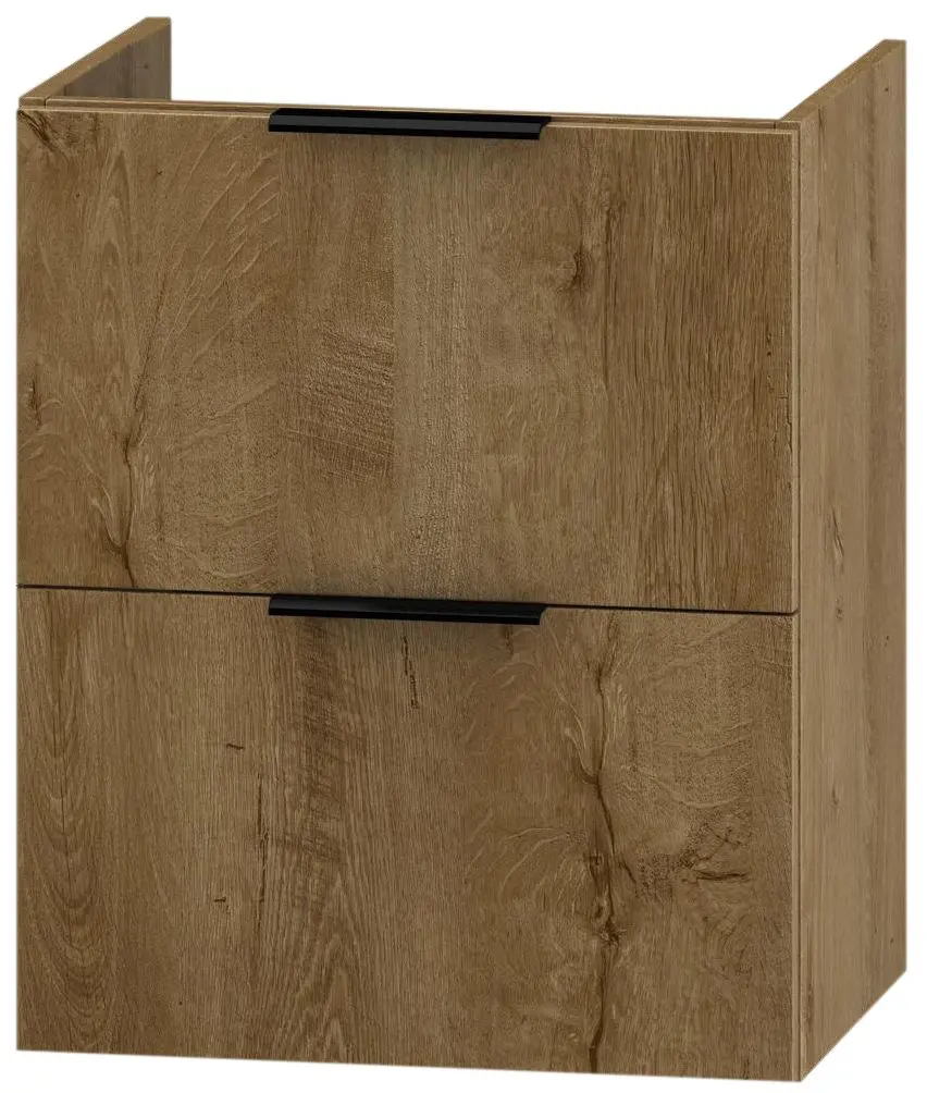 Шкаф под умывальник Stolkar Lyon Dum Vea 49 S/2 (Lefkas Oak)
