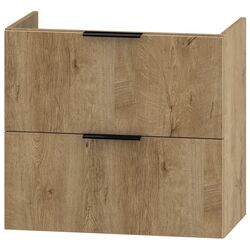 Шкаф под умывальник Stolkar Lyon Dum Vea 64 S/2 (Lefkas Oak)