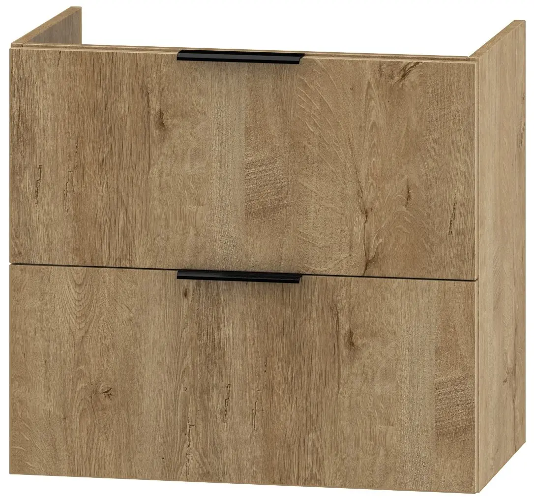 Шкаф под умывальник Stolkar Lyon Dum Vea 64 S/2 (Lefkas Oak)