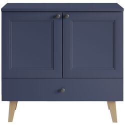 Шкаф под умывальник Stolkar Venezia Dum 80 S/1 (Navy Blue/Artisan Oak) Thumb