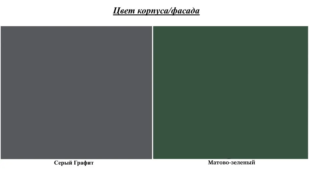 Dulap sub lavoar Stoolkar Asti Dum Vea 64 (Green Matt/Grey Graphite) - 2
