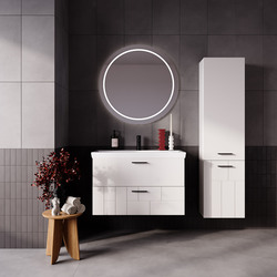 Set dulap cu lavoar Supraten Andora 75 + 8057 (White) Thumb