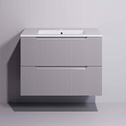 Set dulap cu lavoar Supraten Andra 60 + TG 60B (Grey)