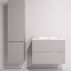 Set dulap cu lavoar Supraten Andra 70 + TG 70E (Grey) Thumb