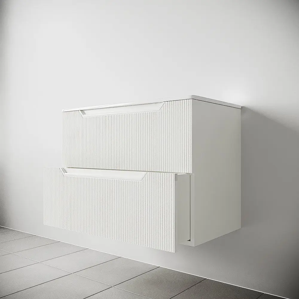 Set dulap cu lavoar Supraten Andra 70 + TG 70E (White)