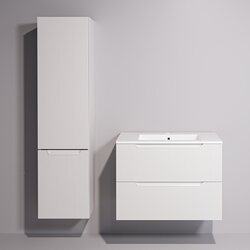 Set dulap cu lavoar Supraten Andra 80 + TG 80B (White) Thumb