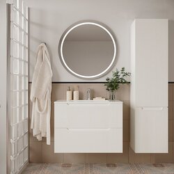 Set dulap cu lavoar Supraten Andra 80 + TG 80B (White) Thumb