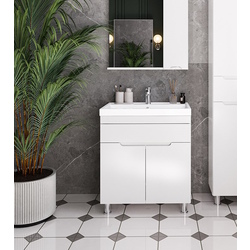 Set dulap cu lavoar Supraten Dijon 60 + TG 8056 (White)