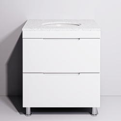 Set dulap cu lavoar Supraten Dijon 75 + GR 75 (White) Thumb