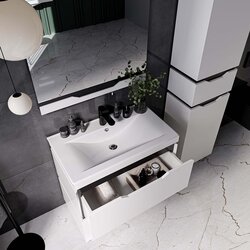 Set dulap cu lavoar Supraten Dofine 80 + TG K80 (White) Thumb