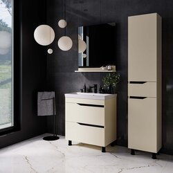 Set dulap cu lavoar Supraten Elsass 90 + TG 8059 (Beige) Thumb