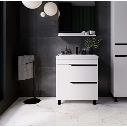 Set dulap cu lavoar Supraten Elsass 90 + TG 8059 (White)