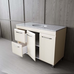 Set dulap cu lavoar Supraten Modern 120 + GR 120 (Beige)