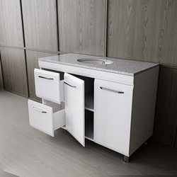 Set dulap cu lavoar Supraten Modern 120 + GR 120 (White)