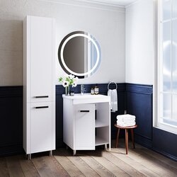 Set dulap cu lavoar Supraten Normandia 65 + Etna 1065 (White) Thumb