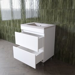 Set dulap cu lavoar Supraten Picardie 70 + Mont 70 (White) Thumb