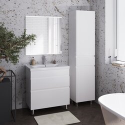 Set dulap cu lavoar Supraten Puatu 80 + Sava 2080 (White) Thumb