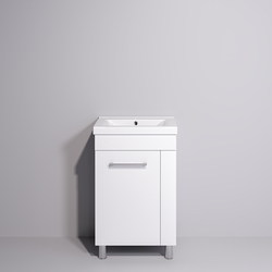 Набор тумбы с раковиной Supraten Sava 55 (White) Thumb