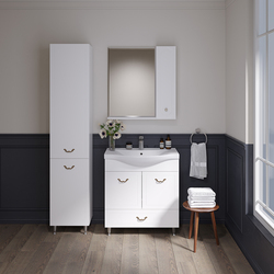 Set dulap cu lavoar Supraten Tuluza 65 + 7065 (White) Thumb