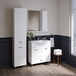 Set dulap cu lavoar Supraten Tuluza 65 + 7065 (White) Thumb