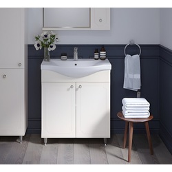 Set dulap cu lavoar Supraten Valua 55 + 7055 (Beige)