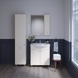 Set dulap cu lavoar Supraten Valua 75 + 7075 (Beige) Thumb