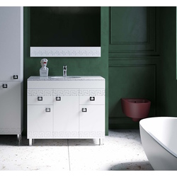 Set dulap cu lavoar Supraten Versailles 100 + GR 100 (White)