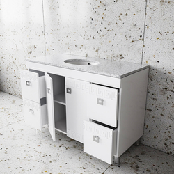 Set dulap cu lavoar Supraten Versailles 120 + GR 120 (White) Thumb