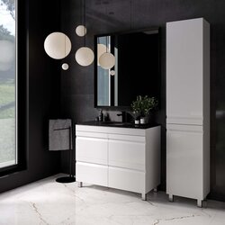 Set dulap cu lavoar Supraten Viscon 120 + GR120 (White) Thumb