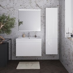 Set dulap cu lavoar Supraten Puatu 100 + 2100 (White) Thumb