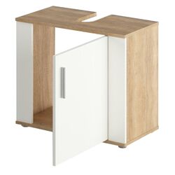 Dulap sub lavoar Tempo Kondela Lessy New 02 (Sonoma Oak/White Matt) Thumb
