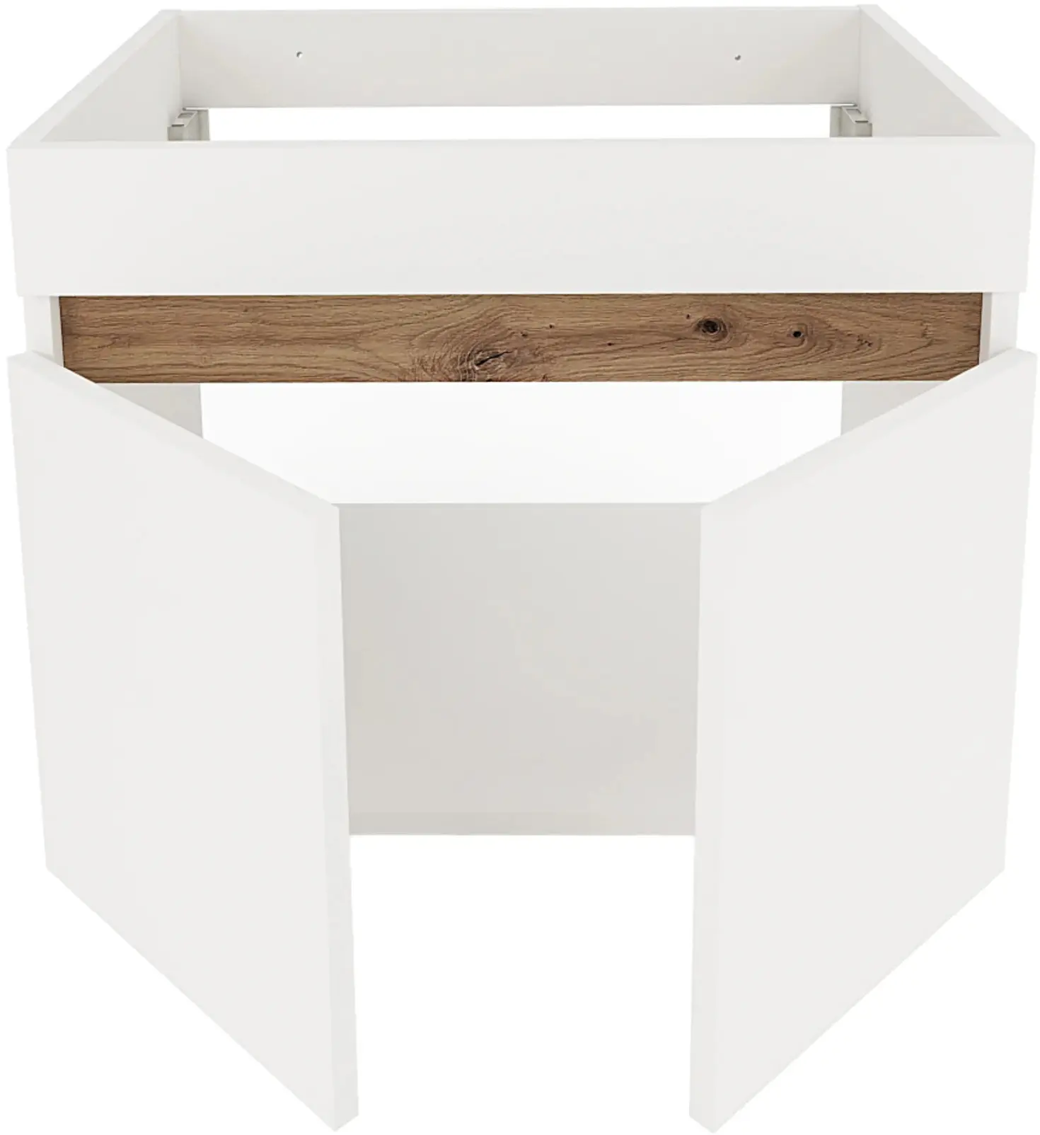 Tumba sub lavoar Tempo Kondela Choice 60 (White/Oak) - 3