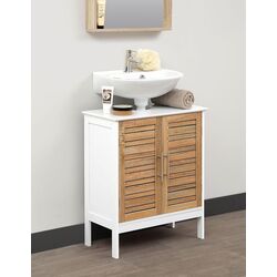 Dulap sub lavoar Tendance Stockholm (White/Natural)