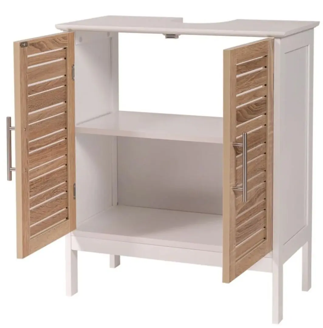 Dulap sub lavoar Tendance Stockholm (White/Natural)