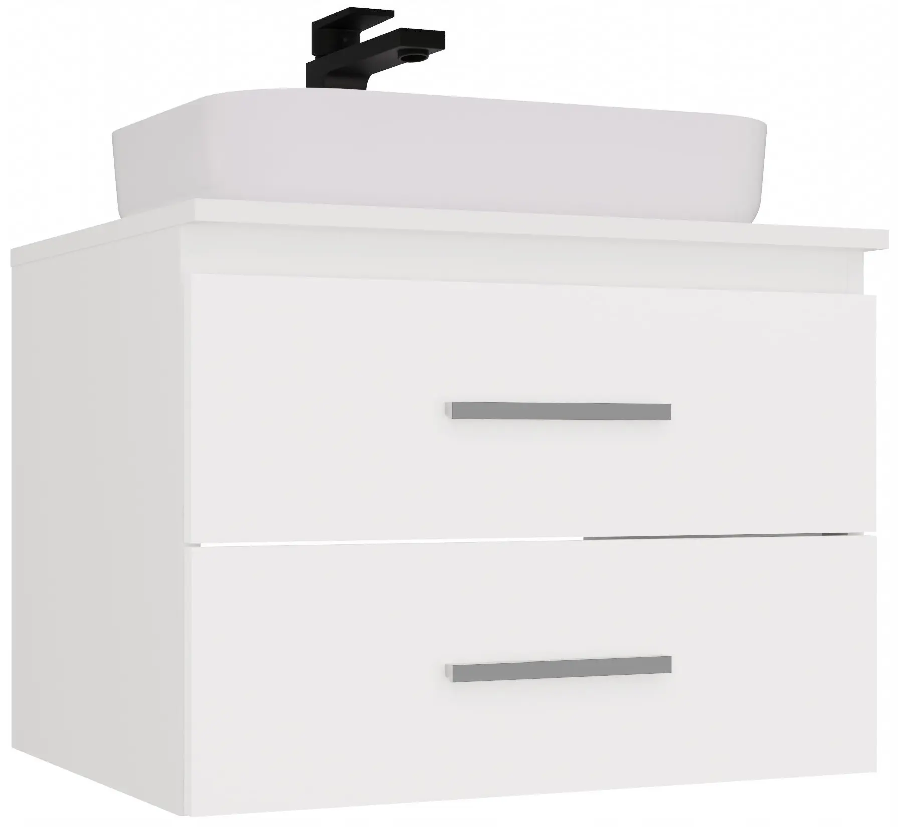 Тумба под умывальник TopEshop Nel 60 (White) - 6