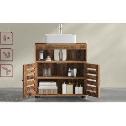 Тумба под умывальник Vasagle BBK04BX (Rustic Brown) Thumb