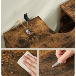 Тумба под умывальник Vasagle BBK04BX (Rustic Brown) Thumb