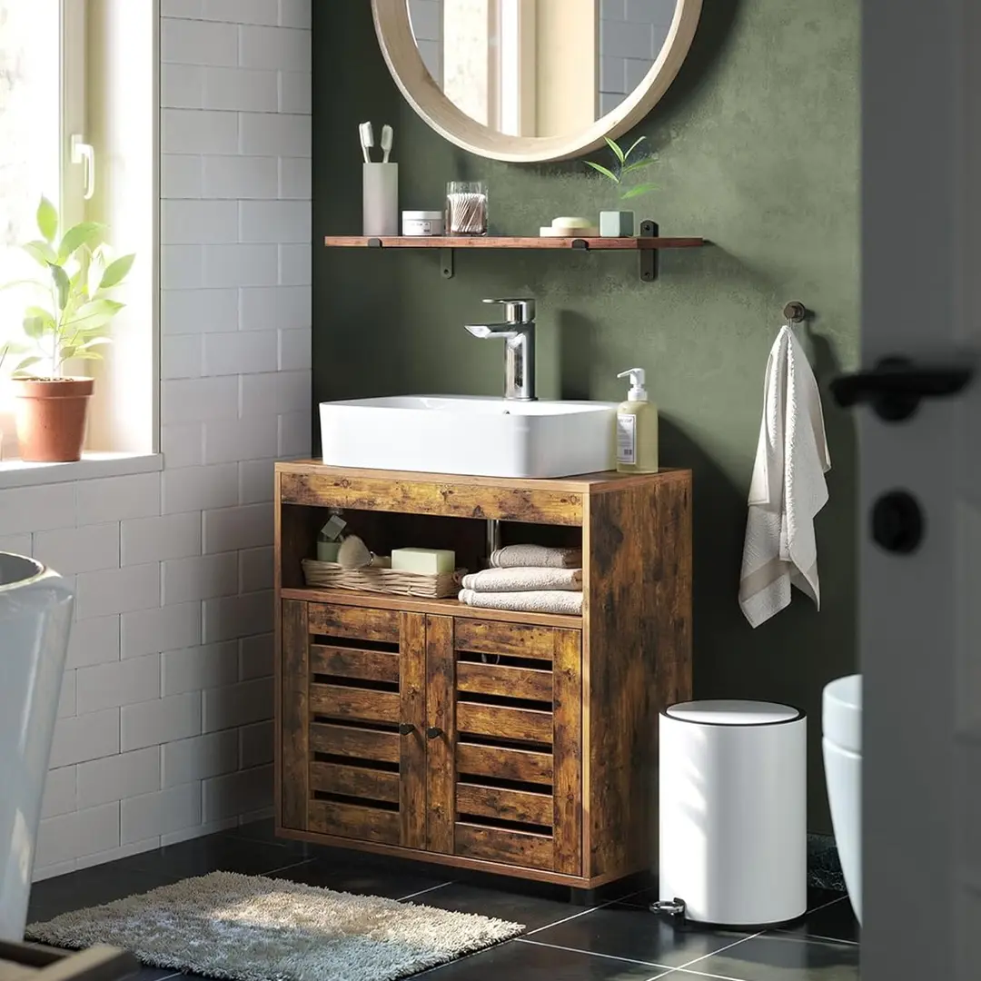 Тумба под умывальник Vasagle BBK04BX (Rustic Brown)