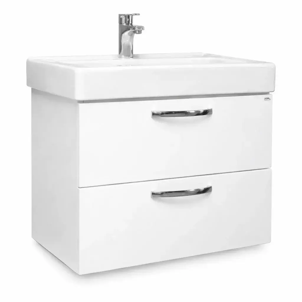 Dulap cu oglinda suspendat Vasto Furniture Agat/Sava 2S 600mm (White)
