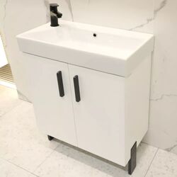 Dulap sub lavoar Bayro Vision 650 (White Matte) Thumb