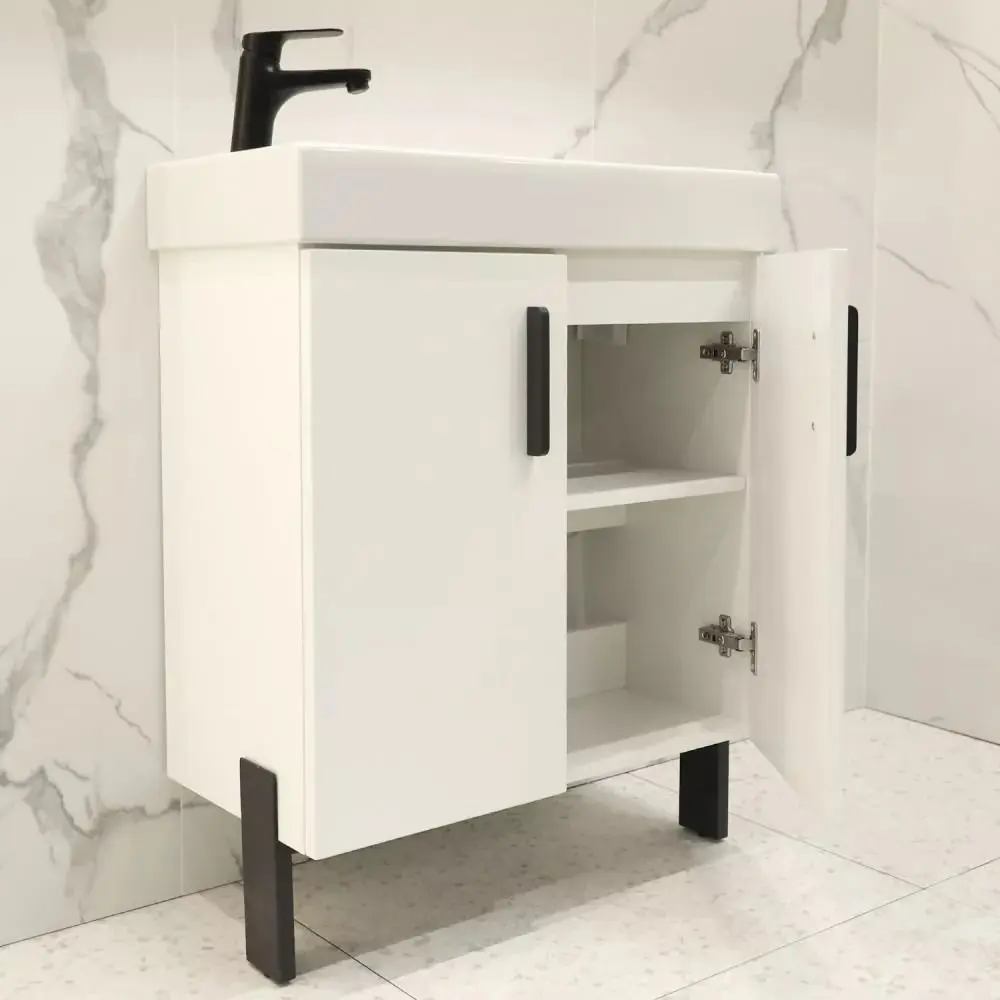 Dulap sub lavoar Bayro Vision 650 (White Matte)