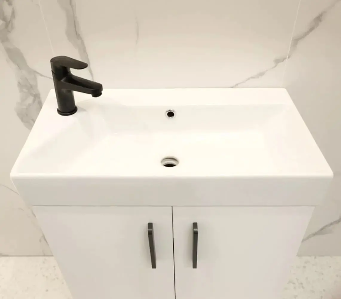 Dulap sub lavoar Bayro Vision 650 (White Matte)