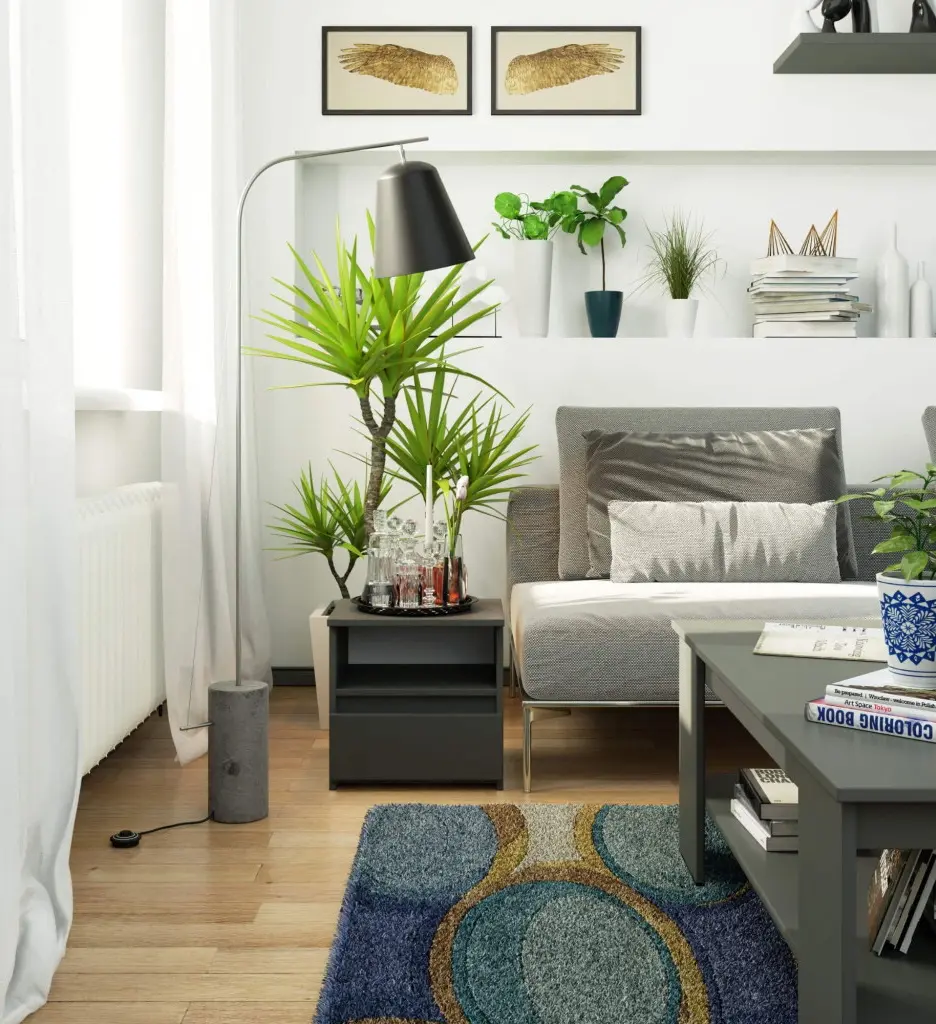 Noptiera Akord CL1 1SZ 40cm (Graphite Gray)