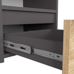 Noptiera Akord CL1 1SZ 40cm (Graphite Gray/Artisan Oak) Thumb