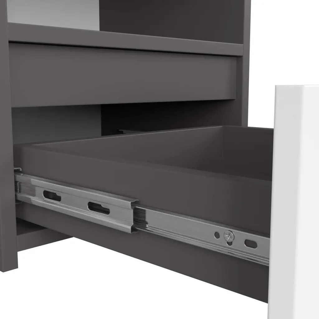 Noptiera Akord CL1 1SZ 40cm (Graphite Gray/White)