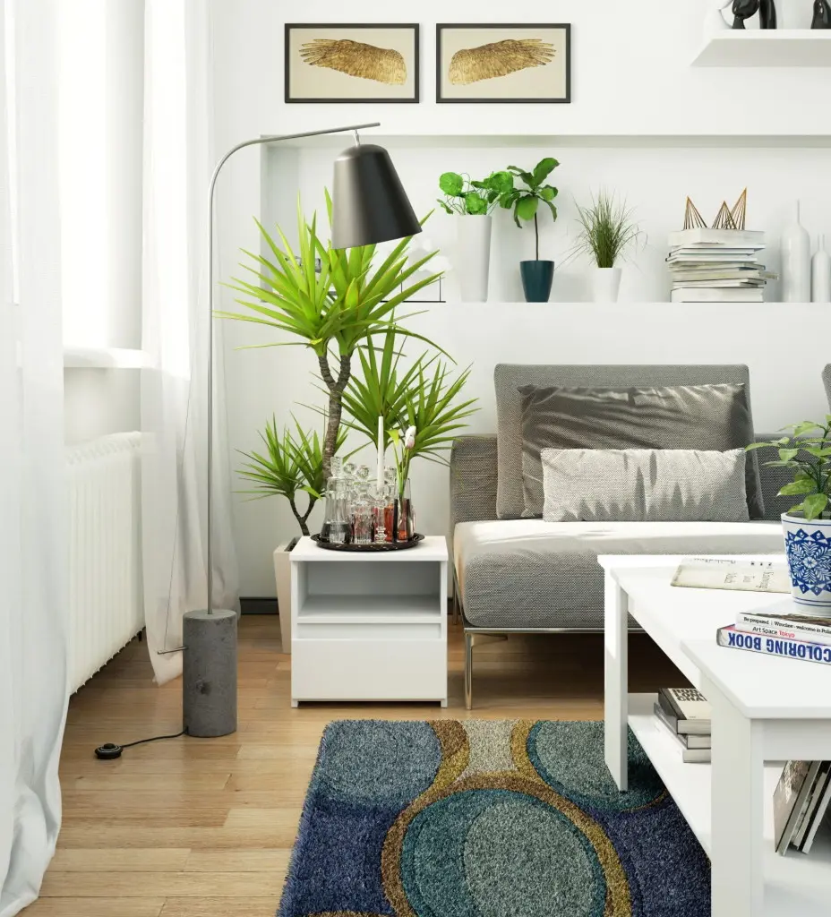 Noptiera Akord CL1 1SZ 40cm (White)